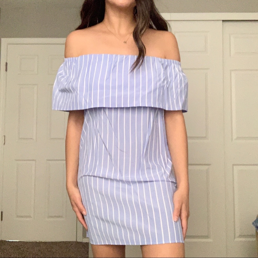 Off the shoulder dress